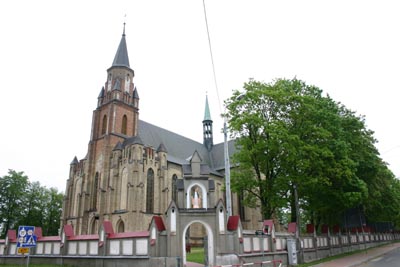 Neogotycki kościół parafialny pod wezwaniem Najświętszej Maryi Panny